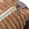 Torebka Sztruksowa Jasnobrązowa z Kieszonką na Magnes – Handmade - 5