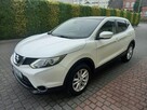 Nissan Qashqai Duża Navi Kamera Ledy Panorama Kolor Biała Perła Bezwypadkowy Zarejstr - 14