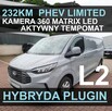 Ford Transit Custom PHEV 232KM Hybryda Plug-in Limited Kamera 360 Matrix Led L2