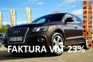 Audi Q5 S-LINE skora nawi zawieszenie adaptacyjne 4x4 grzane fotele hak elek.