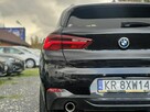 BMW X2 XDrive20D M-Sport 190 KM Szyberdach Czarna Skóra Bezwypadkowy VAT 23% - 9