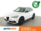 Alfa Romeo Stelvio 4x4 automat bi-xenon LED jasne skóry panorama kamery grzane fotele
