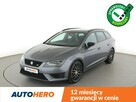 Seat Leon DSG full LED panorama navi klima auto grzane fotele czujniki parkowani