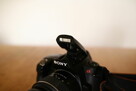 Lustrzanka Sony DSLR-A390L obiektyw 18-55mm + karta + pilot - 2