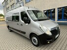 Opel Movano L3H4 2.3CDTi 2014 Brygadówka Dubel Kabina Klima Kamera Hak - 14