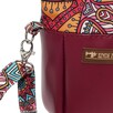 Torebka Sakiewka Bordowa z Motywem Orientalnej Mandali – Handmade - 3