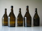 Ciemne butelki z brązowego szkła 0,7 l nalewki i inne przetw - 2