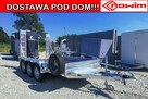 Przyczepa koparkowa do walca agregatu 3 osiowa 3500kg najazd - 17