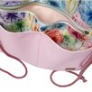 Worko-Plecak Różowy z Motywem Dmuchawców – Handmade z Ukrytą Kieszenią na Zamek - 3