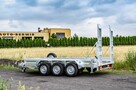 Przyczepa koparkowa do walca agregatu 3 osiowa 3500kg najazd - 3