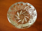 Kryształowa ciężka popielniczka. Kryształ PRL. Elegancka - 3