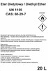 Eter dietylowy / Diethyl ether CAS 60-29-7 - 2