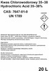 Kwas Chlorowodorowy / Hydrochloric acid 35 - 38% CZDA - 2