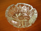Kryształowa ciężka popielniczka. Kryształ PRL. Elegancka - 4