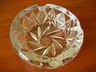 Kryształowa ciężka popielniczka. Kryształ PRL. Elegancka - 2