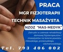 PRACA FIZJOTERAPEUTA/MASAŻYSTA