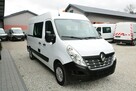 Renault Master średniak 6 osobowy brygadówka doka pełna opcja 130KM - 2
