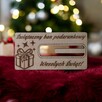 Drewniany Bon Podarunkowy, Prezent na Święta - 2