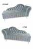 Szezlong Kanapa Sofa Glamour strona prawa lewa - 2