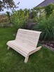 Ławka ogrodowa drewniana – solidna, wygodna i stylowa! 120x3 - 5