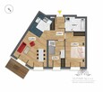 Mieszkanie 54,72m2, 3 pokoje, ogrzewanie miejskie/ Huby, Wrocław - 8