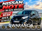 Nissan Note 1.2 benz. Black Edition