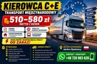 Kierowca C+E – 510–580 zł netto/dzień – Europa Zachodnia