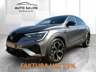 Renault Arkana RS line skora NAWI kamera BLIS grzane fotele i kierownica BOSSE hak