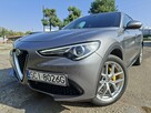 Alfa Romeo Stelvio Klimatronic 2-stref, Podgrz. fotele + kierownica, PL Salon, PDC 2x - 2