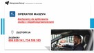 Operator/ka maszyn, Złotoryja