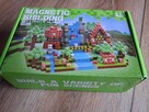 Klocki magnetyczne 150 szt. / Minecraft / Nowe - 2