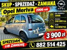 Śliczny.Zadbany.Opel.Meriva.A.2006r.1,6.Benzyna.240Tys.Prz