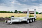 Przyczepa do walca ciężarowa 3500 kg, 3 osie, najazdy