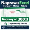 Naprawa firmowego Excela do 48h — formuły, makra, błędy