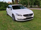 Volvo V60 20,d 190KM D4 Biała Perła Bixenon Skóra Navi Hak Webasto Raty Zamiana - 7