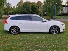 Volvo V60 20,d 190KM D4 Biała Perła Bixenon Skóra Navi Hak Webasto Raty Zamiana - 8
