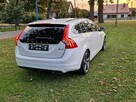 Volvo V60 20,d 190KM D4 Biała Perła Bixenon Skóra Navi Hak Webasto Raty Zamiana - 9