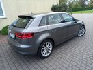 Audi A3 2xLedy Bi-Xenony Skóry Navi Klimatronik GrzaneFotele 100%Bezwypadkowy - 3