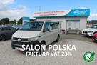 Volkswagen Transporter 9 miejscowy netto 78780PLN Salon Polska LONG Gwarancja