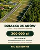 Działka 25 arów z WZ – Zamość, Karolówka, Rolnicza