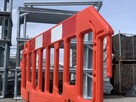 Barierka oddzielająca PCV pomarańczowa | Nowe | Producent - 4