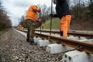 KRAKÓW- Prace fizyczne przy torowiskach