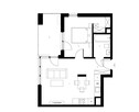 Mieszkanie 43,09 m² | 2 pokoje | Pruszków - 2