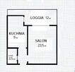 BEZPOŚREDNIO okazja Hoża 19 34m2 + 12m taras - 3