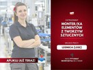 monter/ka elementów z tworzyw sztucznych
