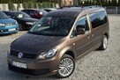 Volkswagen Caddy Maxi! Long! 5 osób! Hak ! Śliczny Stan! Zamiana! Dostawa pod dom! - 1