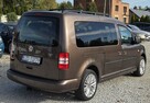 Volkswagen Caddy Maxi! Long! 5 osób! Hak ! Śliczny Stan! Zamiana! Dostawa pod dom! - 4