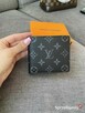 Portfel Louis Vuitton monogram LV szary czarny - 5