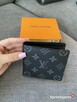 Portfel Louis Vuitton monogram LV szary czarny - 4