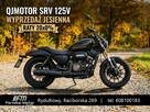 QJMOTOR SRV 125V QJMOTOR SRV12 V2 14KM Chopper Dostawa pod dom Raty 0% Sakwy - 1